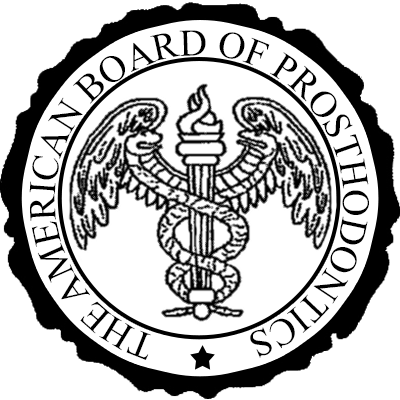 Diplomate, American Board of Prosthodontics