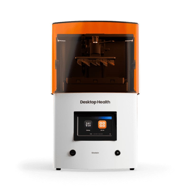 Desktop Health Einstein 3D printer used in-house for surgical guides and prosthetic prototypes